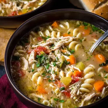 Sicilian Chicken Noodle Soup Recipe