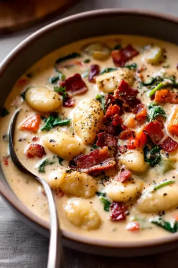 Bacon Gnocchi Soup