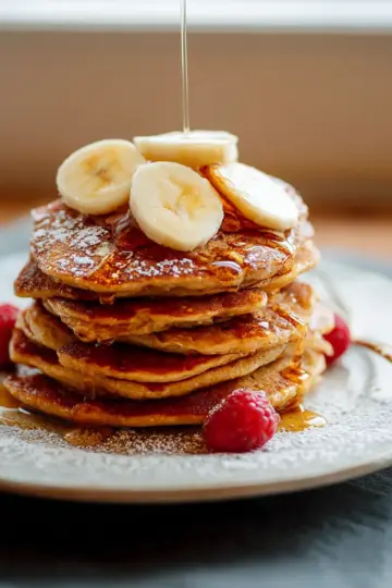 Blender Oatmeal Pancakes