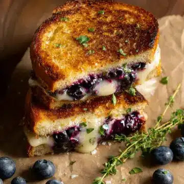 Blueberry White Cheddar Grilled Cheese