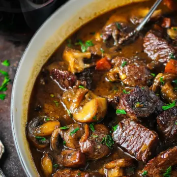 Wild Mushroom and Beef Stew