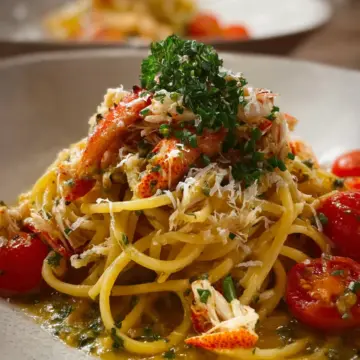 Crab Linguine