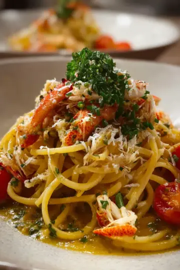 Crab Linguine