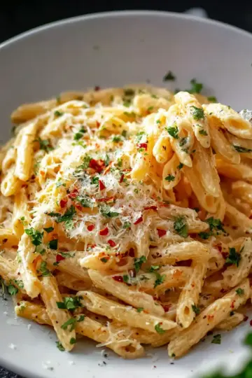 One Pot Creamy Garlic Pasta (Just 20 Minutes!)