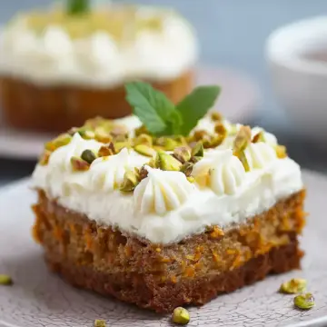 Carrot cake au mascarpone