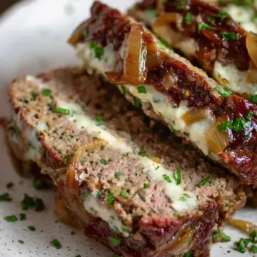 French Onion Meatloaf