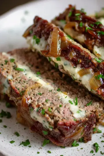 French Onion Meatloaf