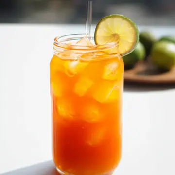 Honey Sweetened Thai Lemon Iced Tea
