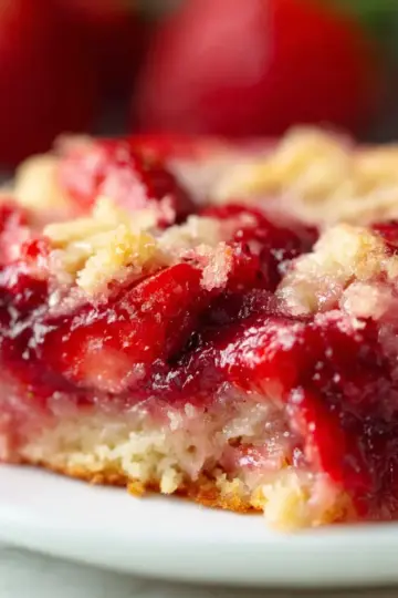 Easy Strawberry Dump Cake
