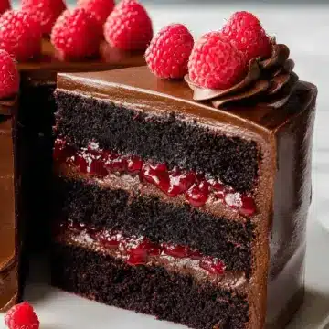 Chocolate Raspberry Cake