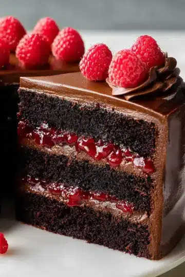 Chocolate Raspberry Cake