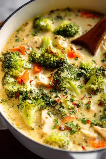Chicken Broccoli Soup