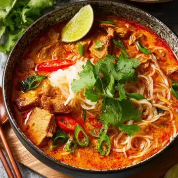 Thai Red Curry Noodle Soup