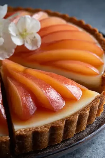 White Peach and Ume Tart - Recipe by Gareth Whitton and Catherine Way