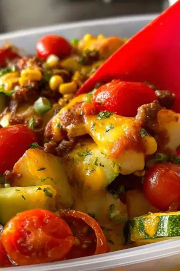 Easy Hobo Casserole Recipe with Beef