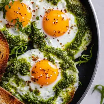 Pesto Eggs