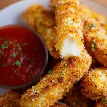 Air Fryer Mozzarella Sticks