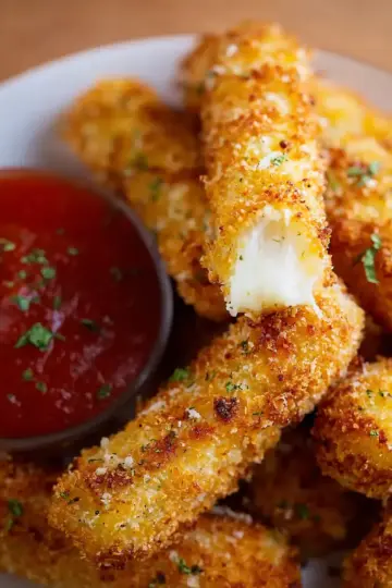 Air Fryer Mozzarella Sticks