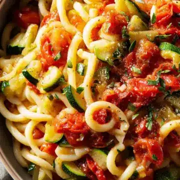 Tomato Zucchini Pasta