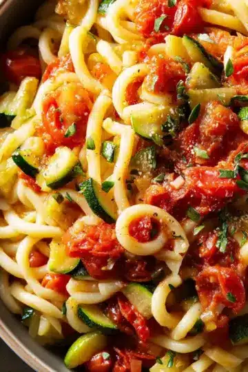 Tomato Zucchini Pasta
