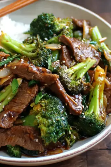 Chinese Beef and Broccoli