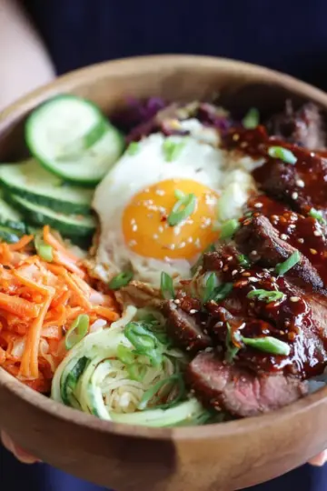 Korean BBQ Steak Rice Bowls