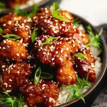 Baked Honey Sesame Chicken