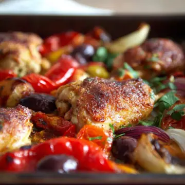Spanish Chicken Tray Bake