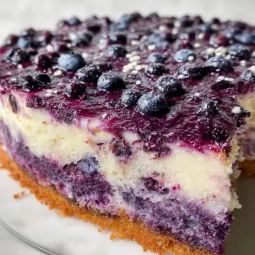 Nova Scotia Blueberry Cream Cake
