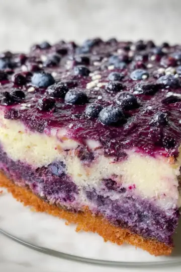Nova Scotia Blueberry Cream Cake