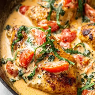 Creamy Tomato Basil Chicken