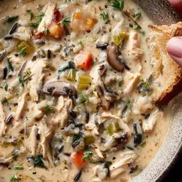 Creamy Chicken Wild Rice Soup