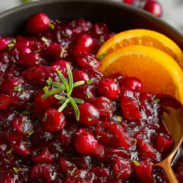 Cranberry Orange Sauce