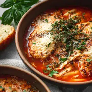 Chicken Parmesan Soup