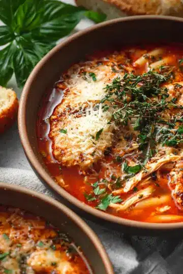 Chicken Parmesan Soup