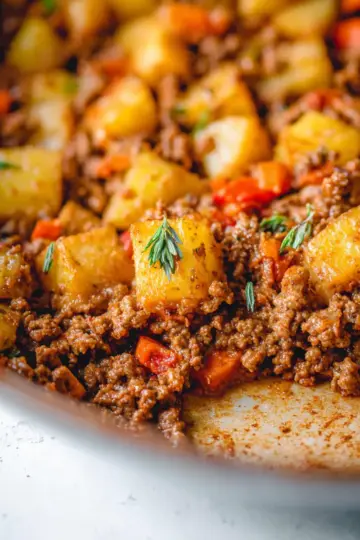 Ground Beef and Potatoes