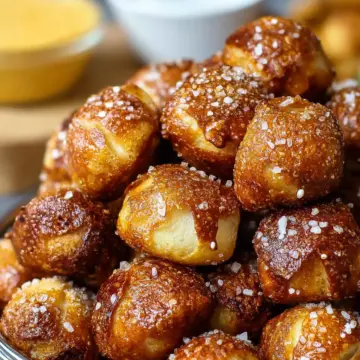 Air Fryer Pretzel Bites