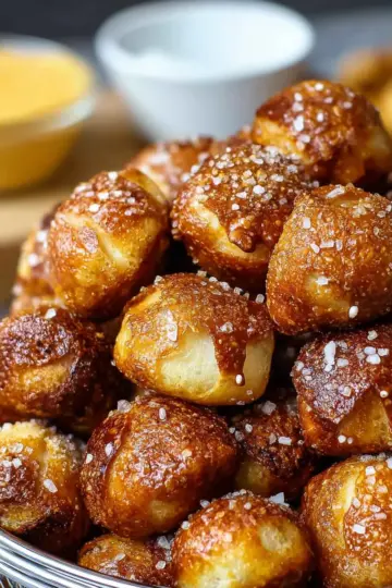 Air Fryer Pretzel Bites