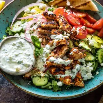 Chicken Tzatziki Bowls.