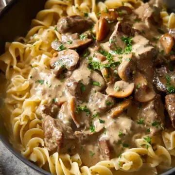 Beef Stroganoff
