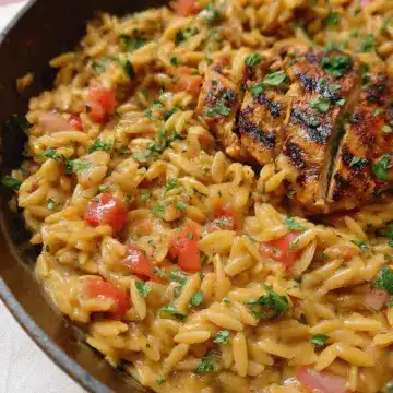 Cajun Chicken Orzo