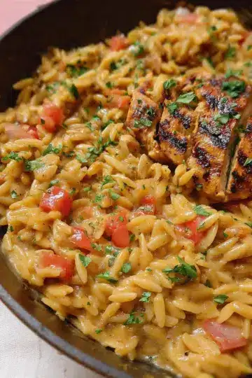 Cajun Chicken Orzo