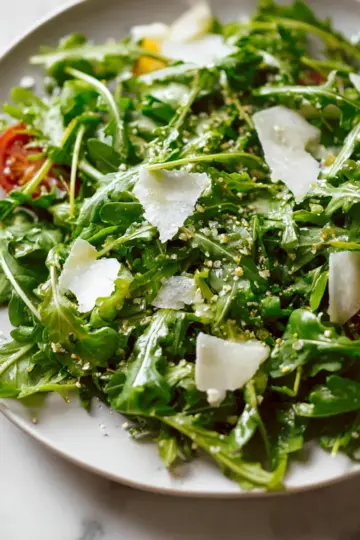 Arugula Salad with Lemon Vinaigrette