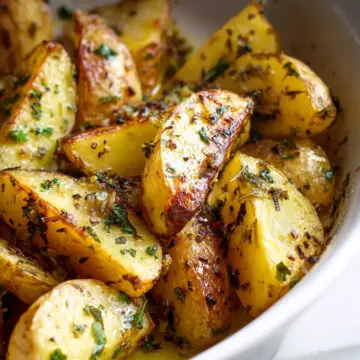 Greek Lemon Potatoes