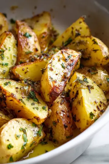 Greek Lemon Potatoes