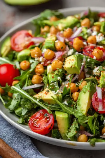 Chickpea Avocado Salad