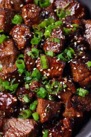 Sweet and Saucy Teriyaki Steak Bites