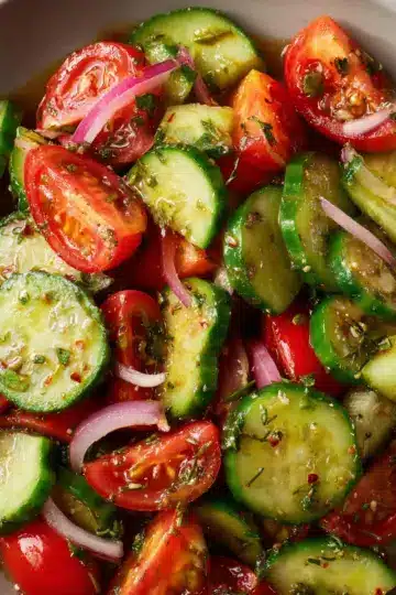 Cucumber Tomato Salad