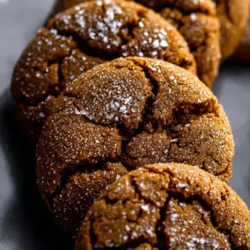 Seriously Soft Molasses Cookies