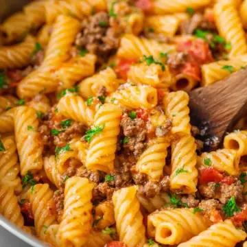 Rotel Pasta With Ground Beef